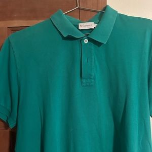 Moncler Kelly Green Polo